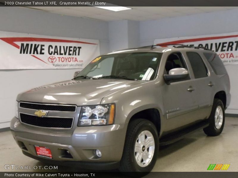 Graystone Metallic / Ebony 2009 Chevrolet Tahoe LT XFE