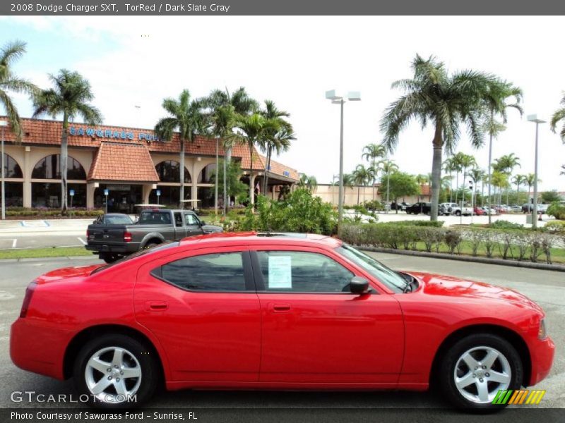 TorRed / Dark Slate Gray 2008 Dodge Charger SXT