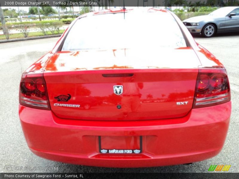 TorRed / Dark Slate Gray 2008 Dodge Charger SXT