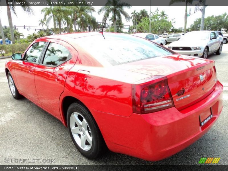 TorRed / Dark Slate Gray 2008 Dodge Charger SXT