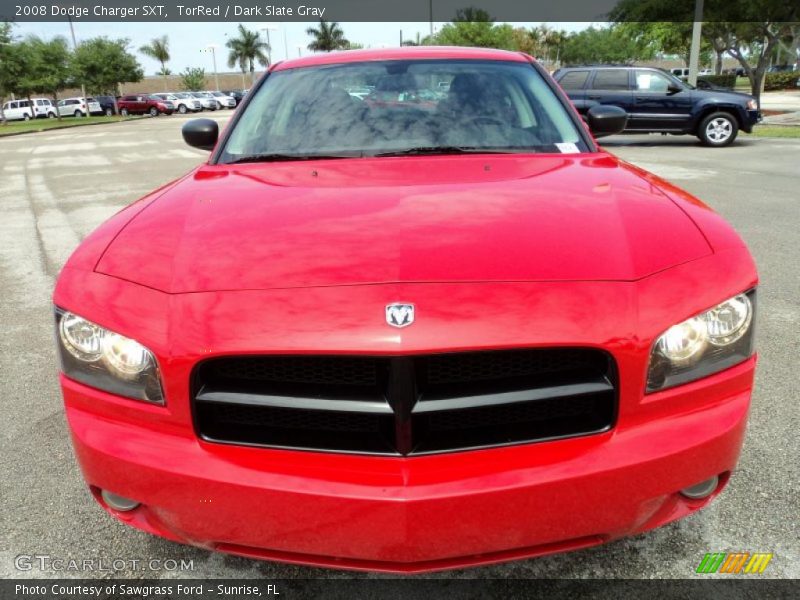 TorRed / Dark Slate Gray 2008 Dodge Charger SXT