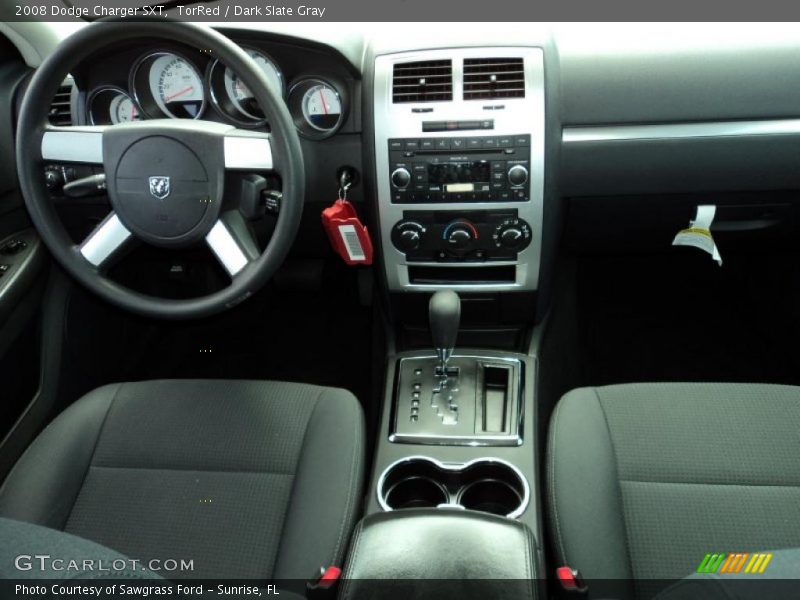 TorRed / Dark Slate Gray 2008 Dodge Charger SXT