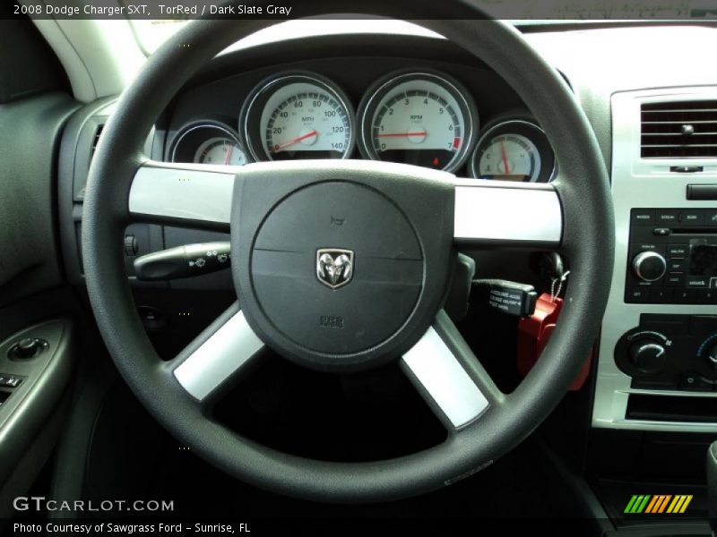 TorRed / Dark Slate Gray 2008 Dodge Charger SXT