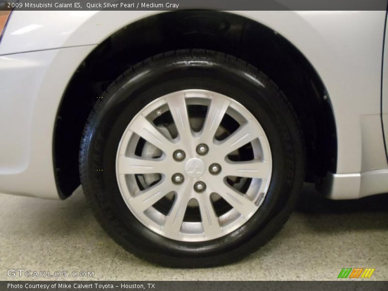 Quick Silver Pearl / Medium Gray 2009 Mitsubishi Galant ES