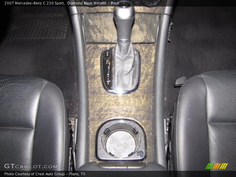 Diamond Black Metallic / Black 2007 Mercedes-Benz C 230 Sport