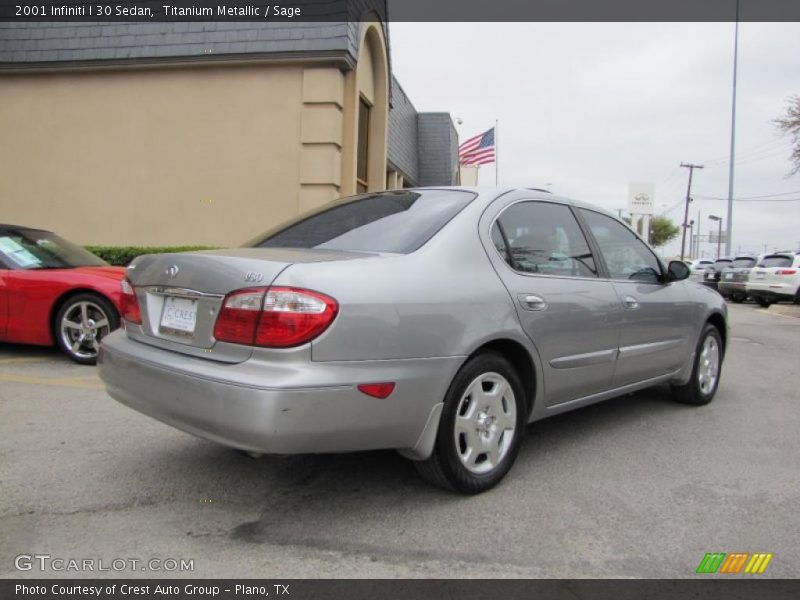 Titanium Metallic / Sage 2001 Infiniti I 30 Sedan