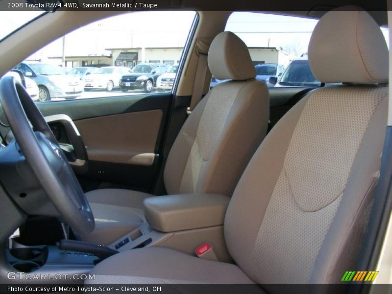 Savannah Metallic / Taupe 2008 Toyota RAV4 4WD