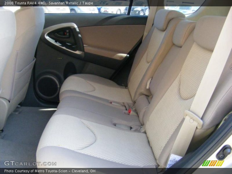 Savannah Metallic / Taupe 2008 Toyota RAV4 4WD