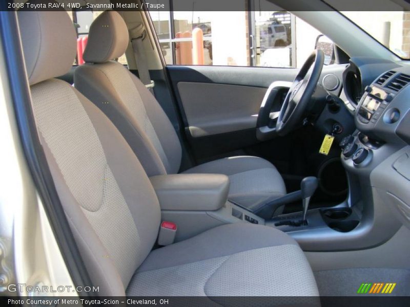 Savannah Metallic / Taupe 2008 Toyota RAV4 4WD