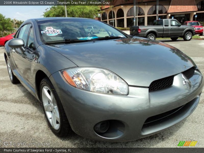 Titanium Gray Pearl / Medium Gray 2006 Mitsubishi Eclipse GS Coupe