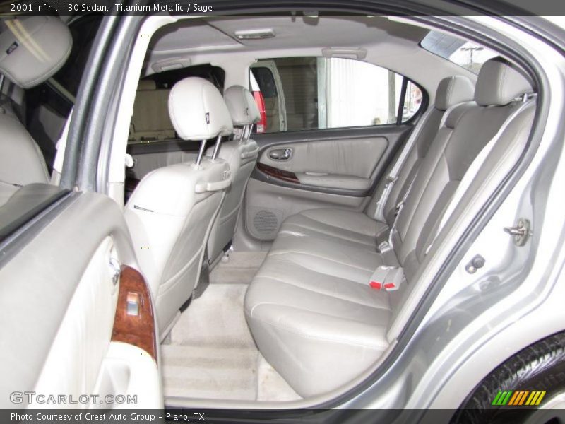 Titanium Metallic / Sage 2001 Infiniti I 30 Sedan