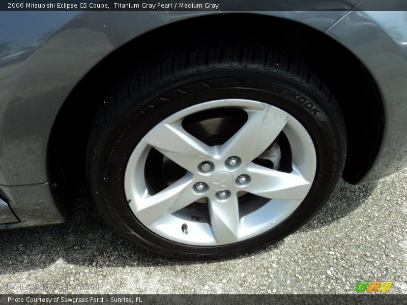 Titanium Gray Pearl / Medium Gray 2006 Mitsubishi Eclipse GS Coupe