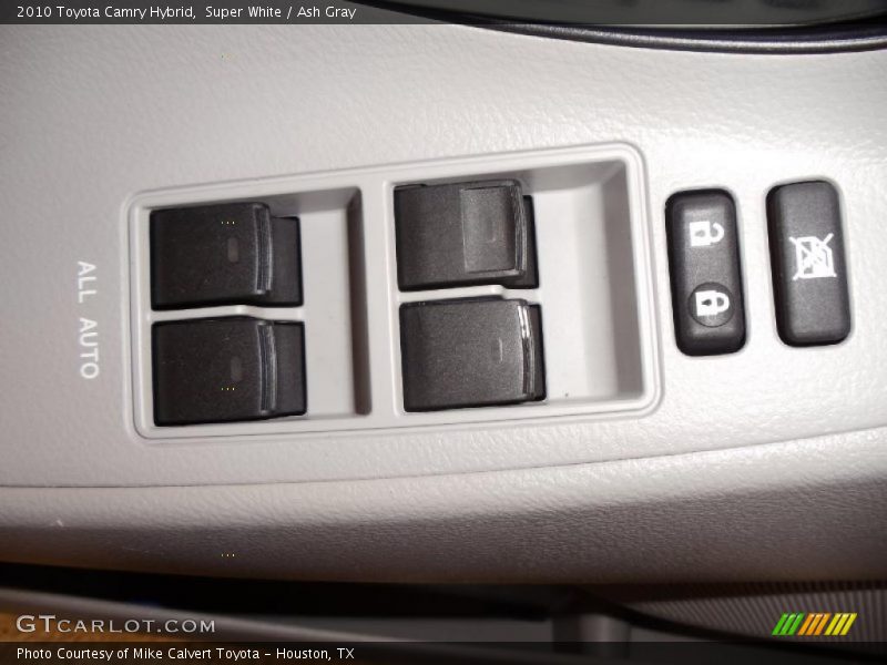 Super White / Ash Gray 2010 Toyota Camry Hybrid