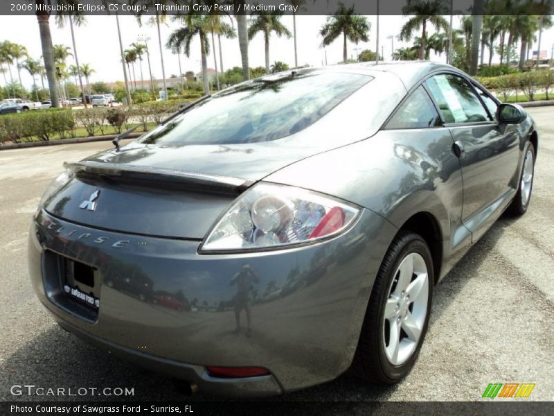 Titanium Gray Pearl / Medium Gray 2006 Mitsubishi Eclipse GS Coupe