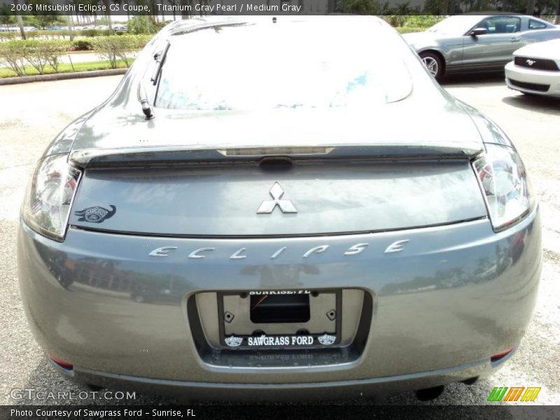 Titanium Gray Pearl / Medium Gray 2006 Mitsubishi Eclipse GS Coupe