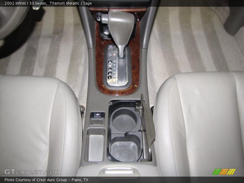 Titanium Metallic / Sage 2001 Infiniti I 30 Sedan