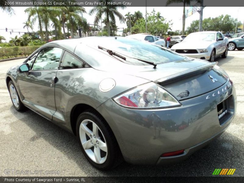 Titanium Gray Pearl / Medium Gray 2006 Mitsubishi Eclipse GS Coupe