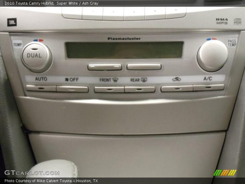 Super White / Ash Gray 2010 Toyota Camry Hybrid