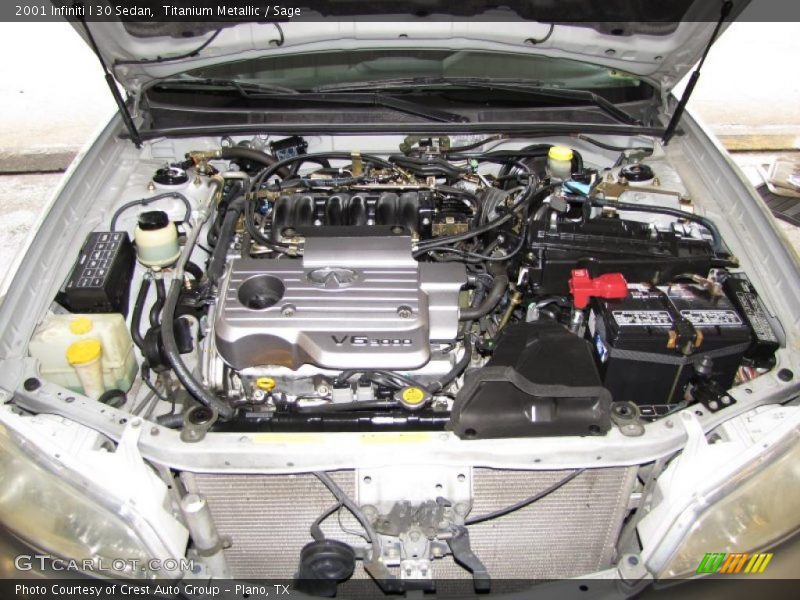 Titanium Metallic / Sage 2001 Infiniti I 30 Sedan