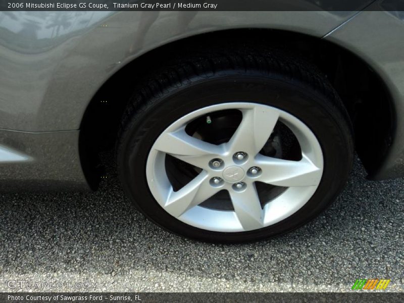 Titanium Gray Pearl / Medium Gray 2006 Mitsubishi Eclipse GS Coupe