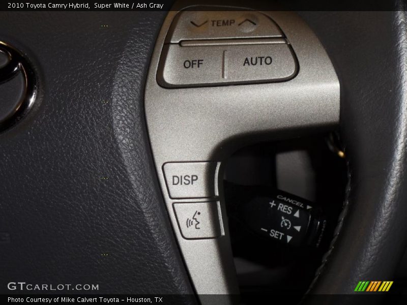 Super White / Ash Gray 2010 Toyota Camry Hybrid