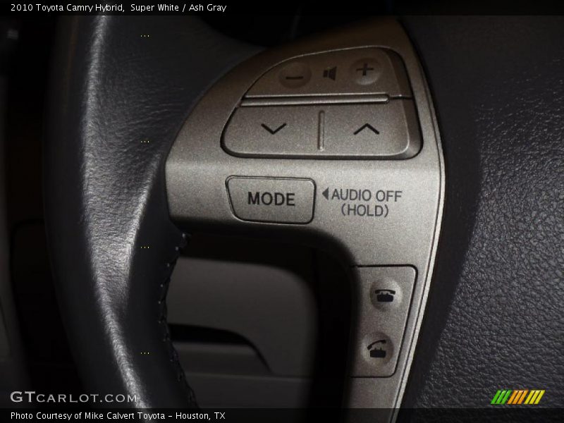 Super White / Ash Gray 2010 Toyota Camry Hybrid