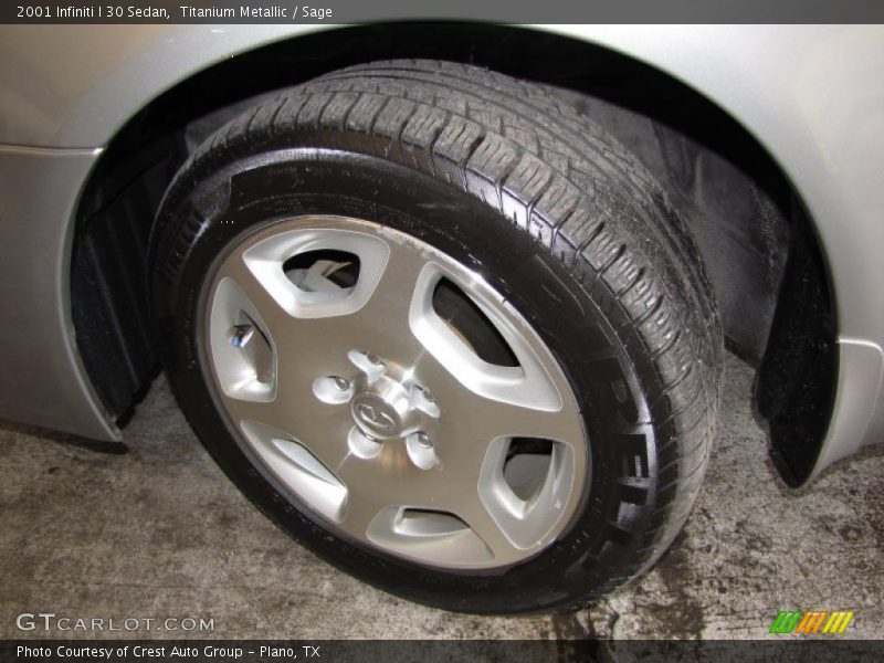 Titanium Metallic / Sage 2001 Infiniti I 30 Sedan
