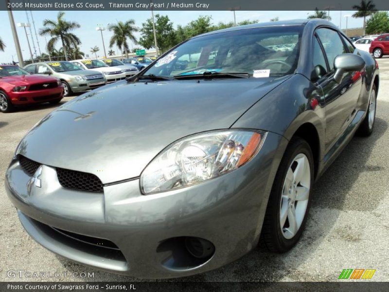 Titanium Gray Pearl / Medium Gray 2006 Mitsubishi Eclipse GS Coupe