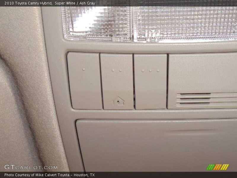 Super White / Ash Gray 2010 Toyota Camry Hybrid