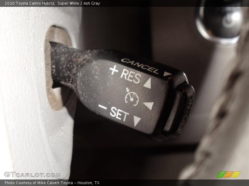 Super White / Ash Gray 2010 Toyota Camry Hybrid