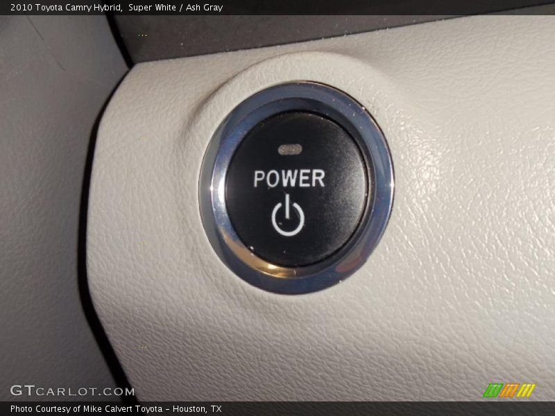 Super White / Ash Gray 2010 Toyota Camry Hybrid