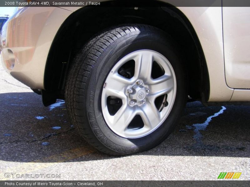 Savannah Metallic / Taupe 2008 Toyota RAV4 4WD