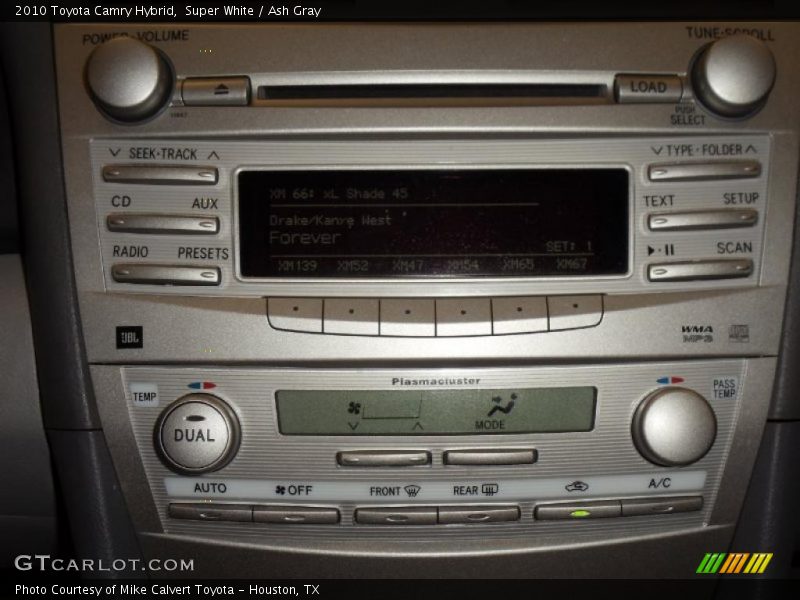 Super White / Ash Gray 2010 Toyota Camry Hybrid