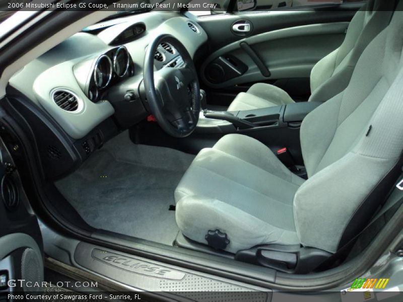  2006 Eclipse GS Coupe Medium Gray Interior