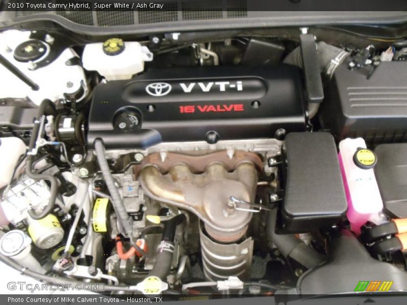 Super White / Ash Gray 2010 Toyota Camry Hybrid
