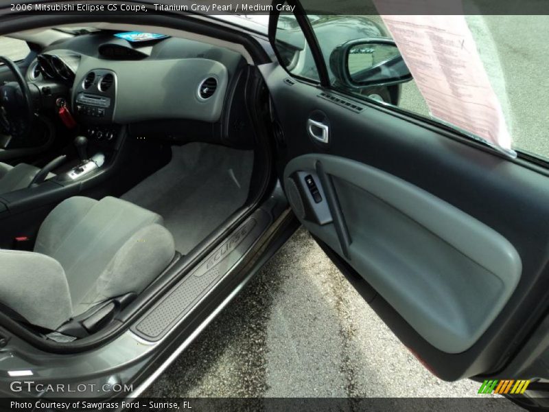 Titanium Gray Pearl / Medium Gray 2006 Mitsubishi Eclipse GS Coupe