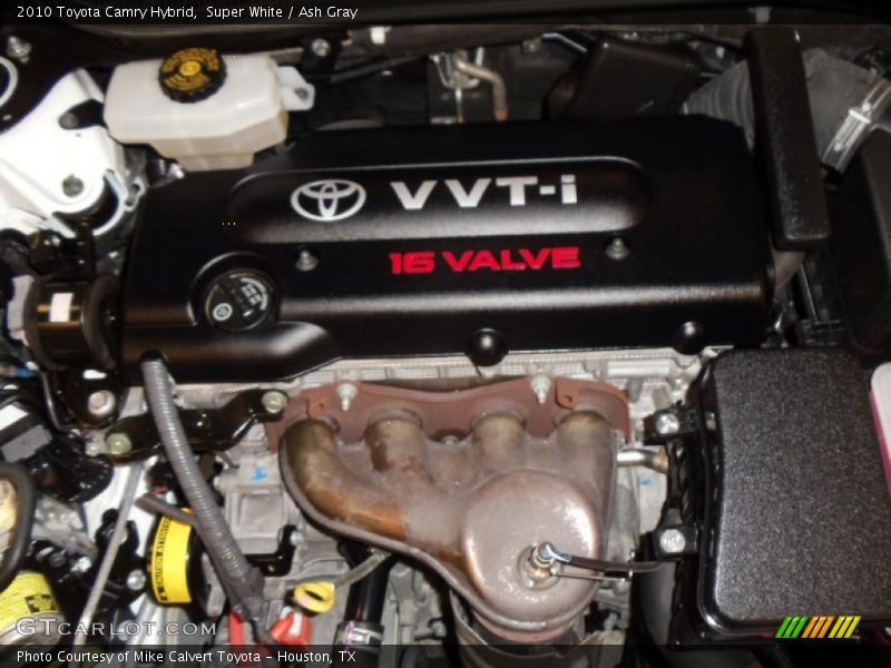 Super White / Ash Gray 2010 Toyota Camry Hybrid