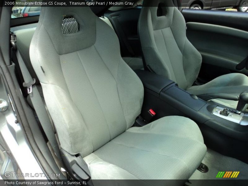 Titanium Gray Pearl / Medium Gray 2006 Mitsubishi Eclipse GS Coupe