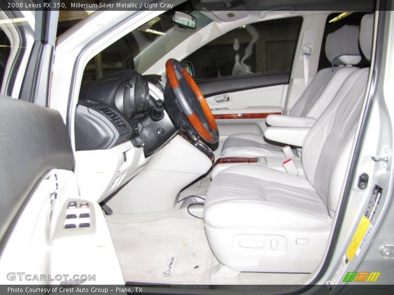 Millenium Silver Metallic / Light Gray 2008 Lexus RX 350