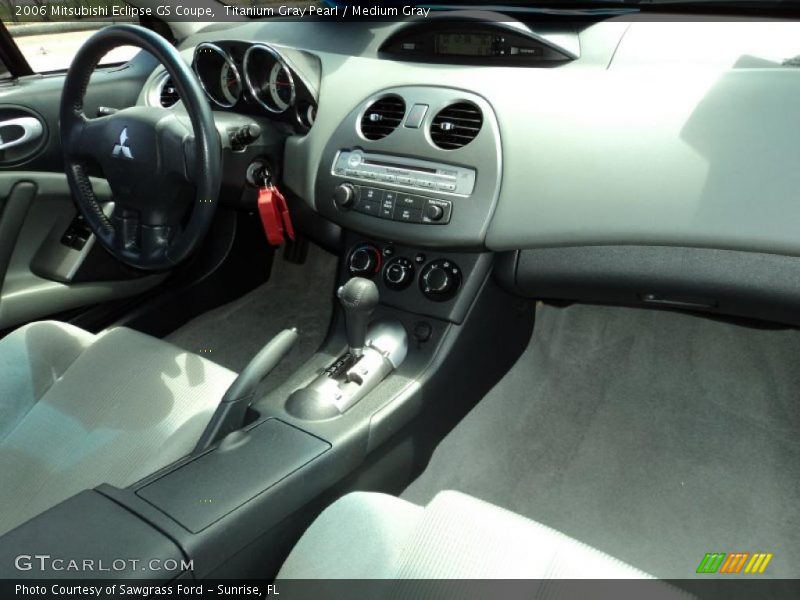 Titanium Gray Pearl / Medium Gray 2006 Mitsubishi Eclipse GS Coupe