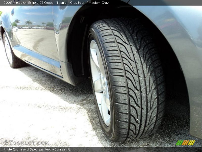 Titanium Gray Pearl / Medium Gray 2006 Mitsubishi Eclipse GS Coupe