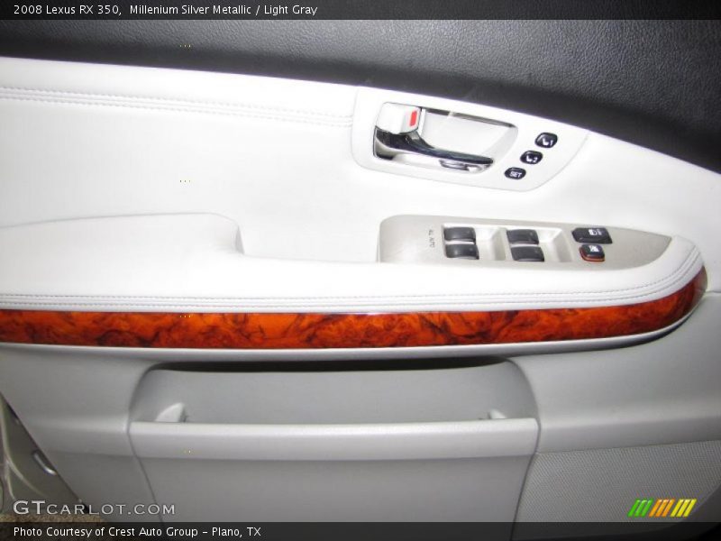 Millenium Silver Metallic / Light Gray 2008 Lexus RX 350