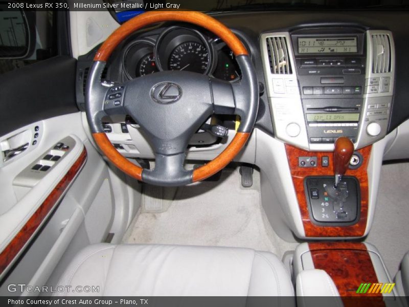 Millenium Silver Metallic / Light Gray 2008 Lexus RX 350