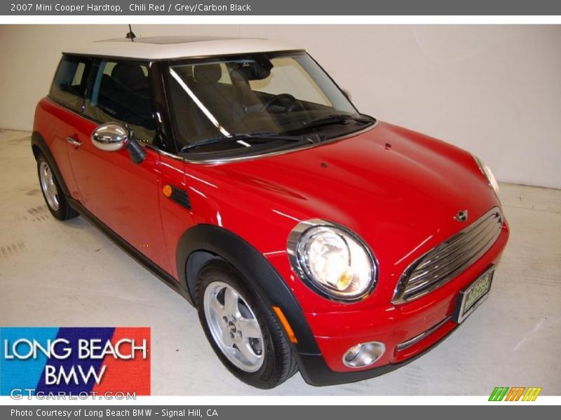 Chili Red / Grey/Carbon Black 2007 Mini Cooper Hardtop