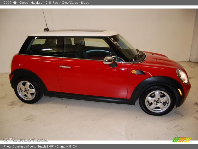 Chili Red / Grey/Carbon Black 2007 Mini Cooper Hardtop
