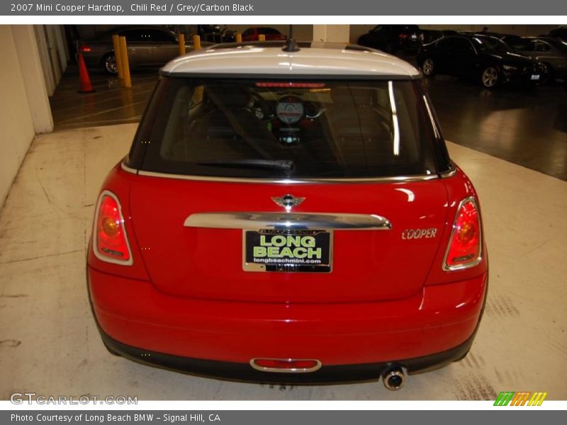 Chili Red / Grey/Carbon Black 2007 Mini Cooper Hardtop