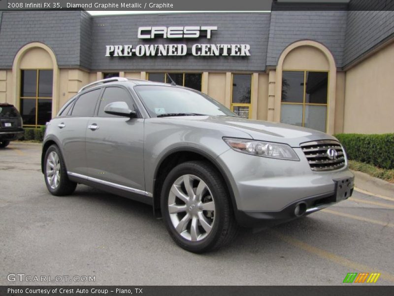 Diamond Graphite Metallic / Graphite 2008 Infiniti FX 35