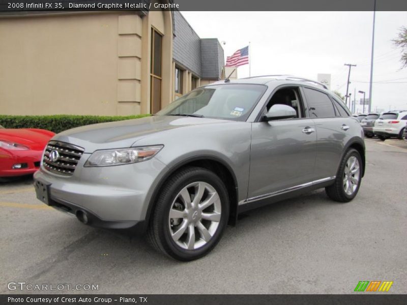 Diamond Graphite Metallic / Graphite 2008 Infiniti FX 35