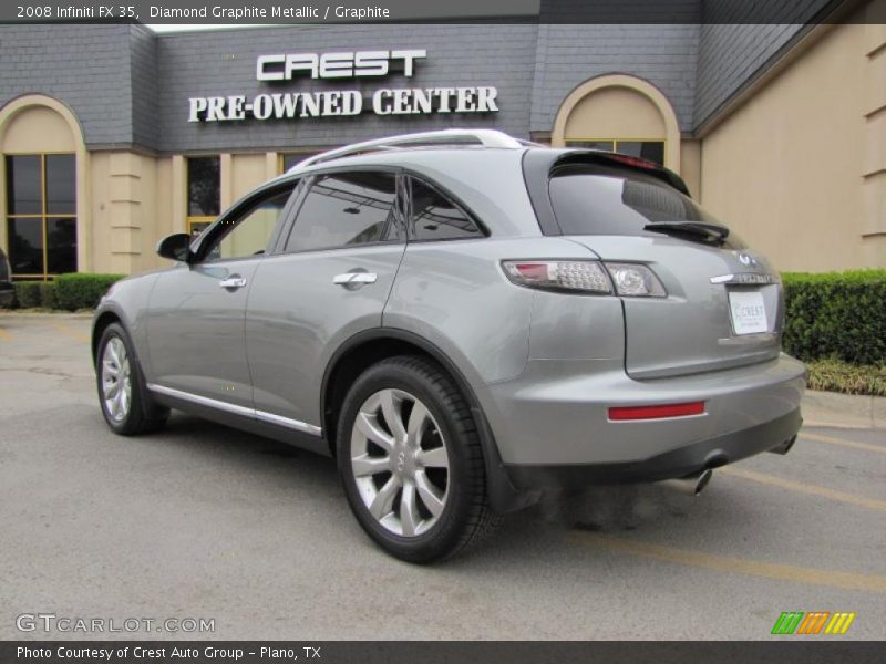 Diamond Graphite Metallic / Graphite 2008 Infiniti FX 35