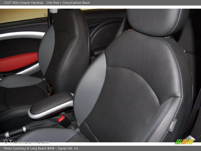 Chili Red / Grey/Carbon Black 2007 Mini Cooper Hardtop